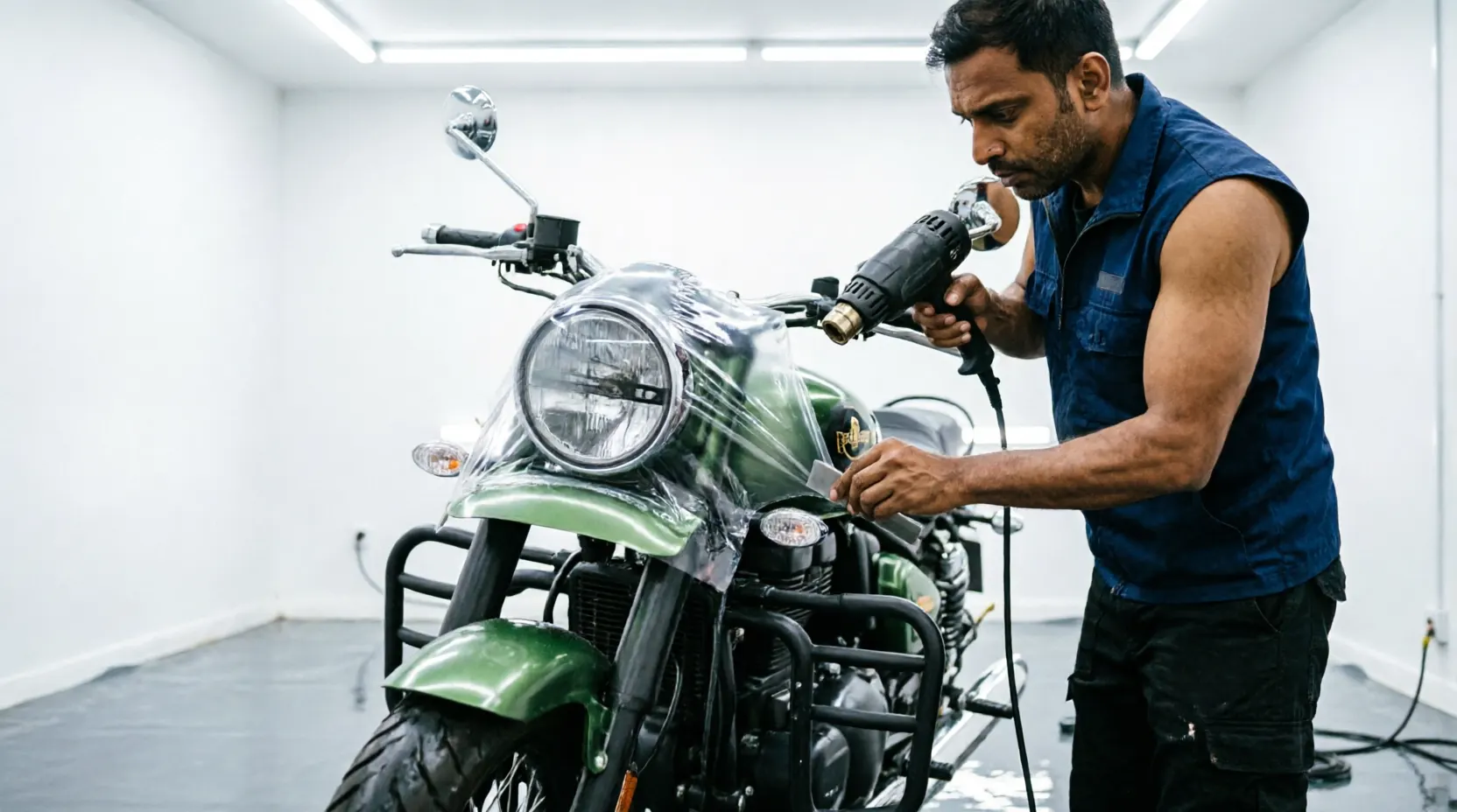 PPF paint protection film for motorcycle